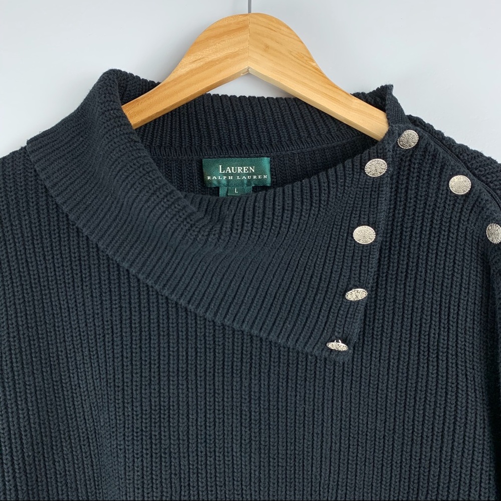 Lauren Ralph Lauren Knit Turtleneck Sweater - Picture 5 of 8